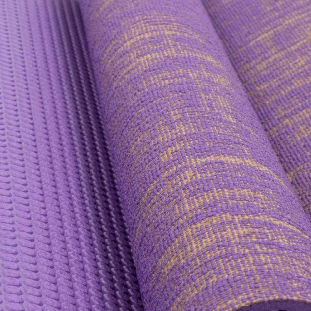 Mata do jogi myga Jute 5mm - fioletowy