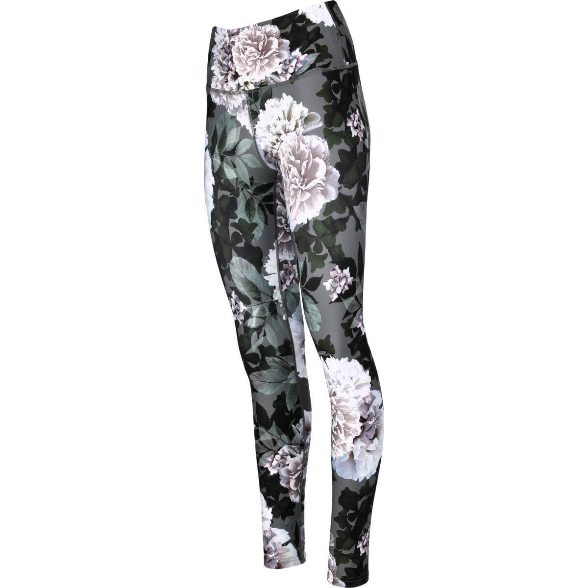 Legginsy do jogi Athlecia France - floral print