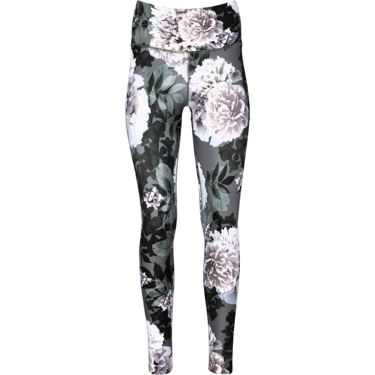Legginsy do jogi Athlecia France - floral print