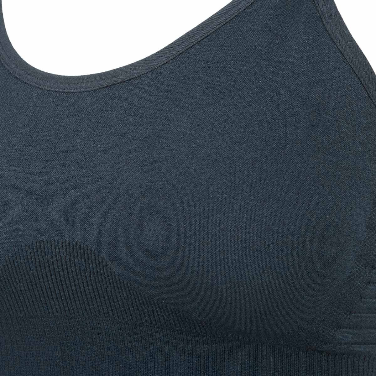 Stanik do jogi Athlecia Foan Seamless Bra - ciemny szafir