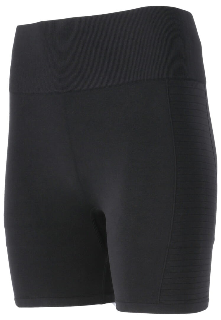Legginsy do jogi Athlecia Nagar Seamless Shorts - czarny