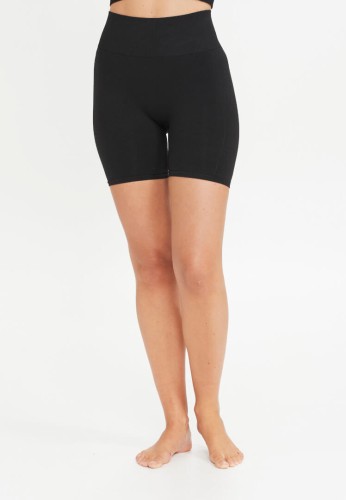 Legginsy do jogi Athlecia Nagar Seamless Shorts - czarny