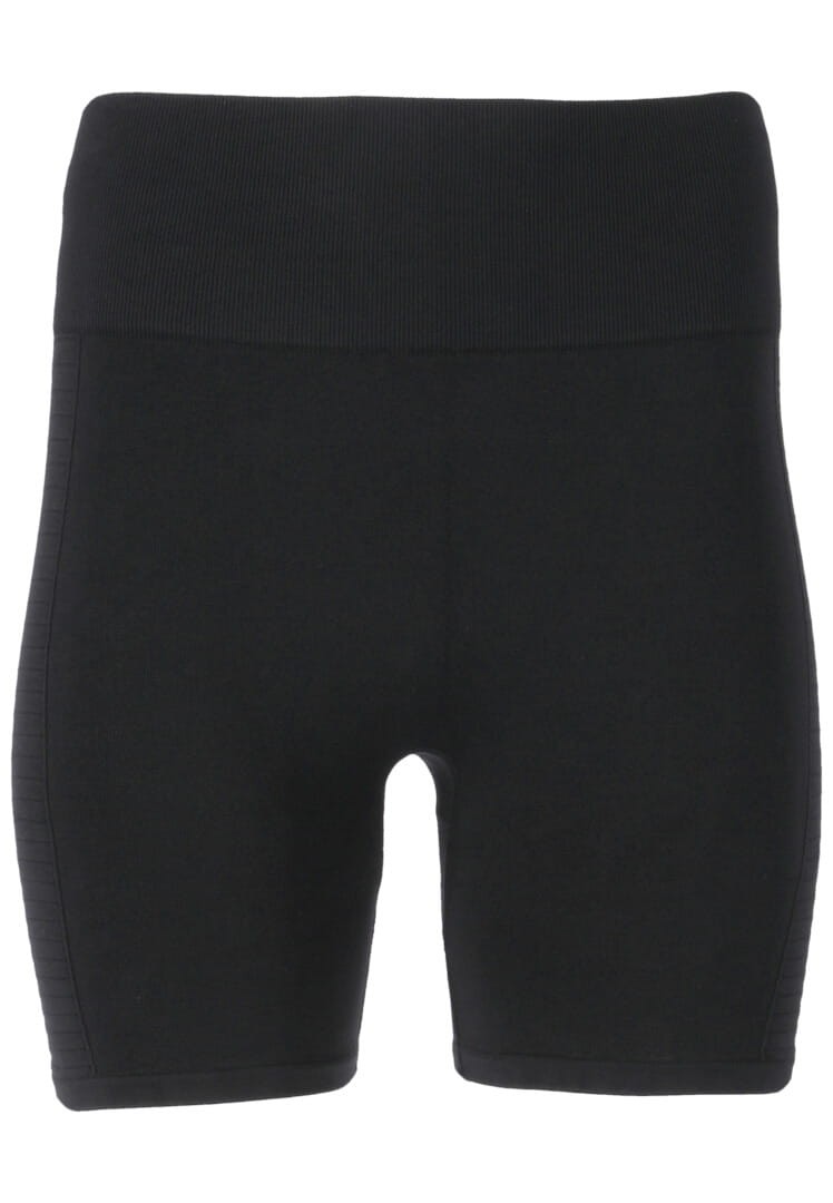 Legginsy do jogi Athlecia Nagar Seamless Shorts - czarny
