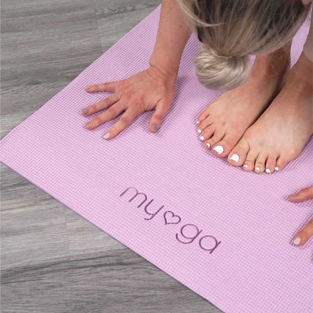 Mata do jogi myga - Entry level - liliowy