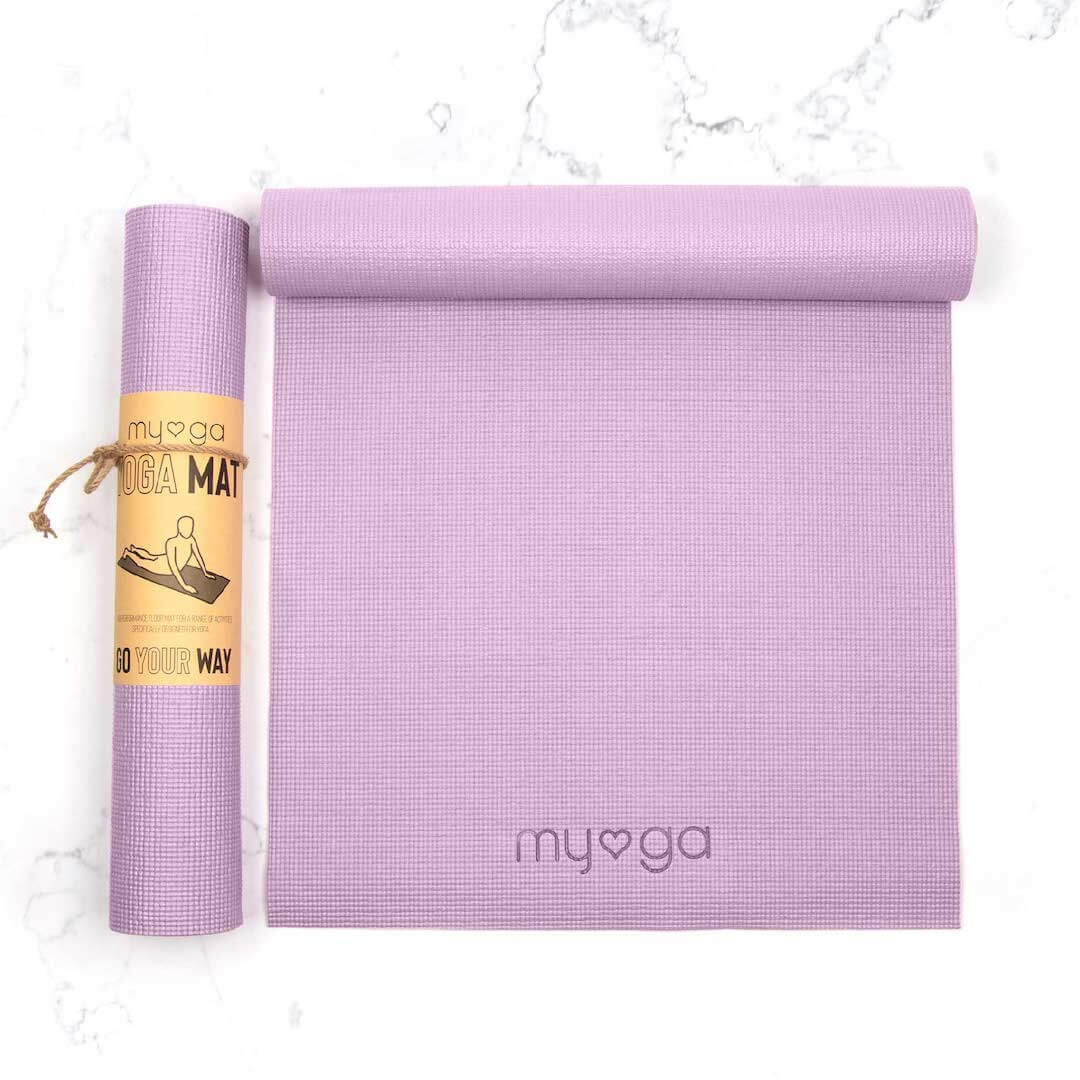 Mata do jogi myga - Entry level - liliowy