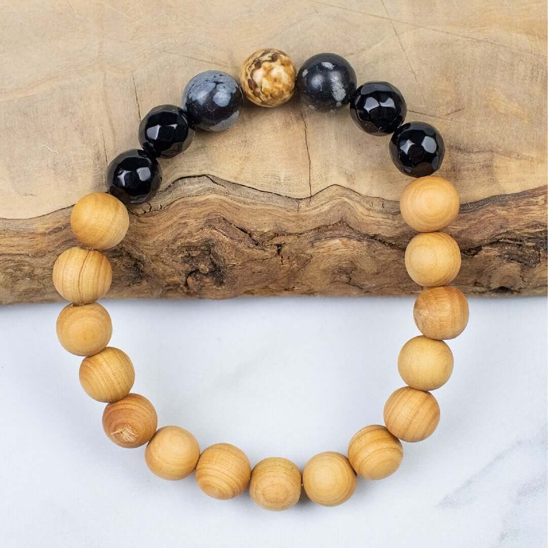 Bransoletka myga Awareness Bead Bracelet