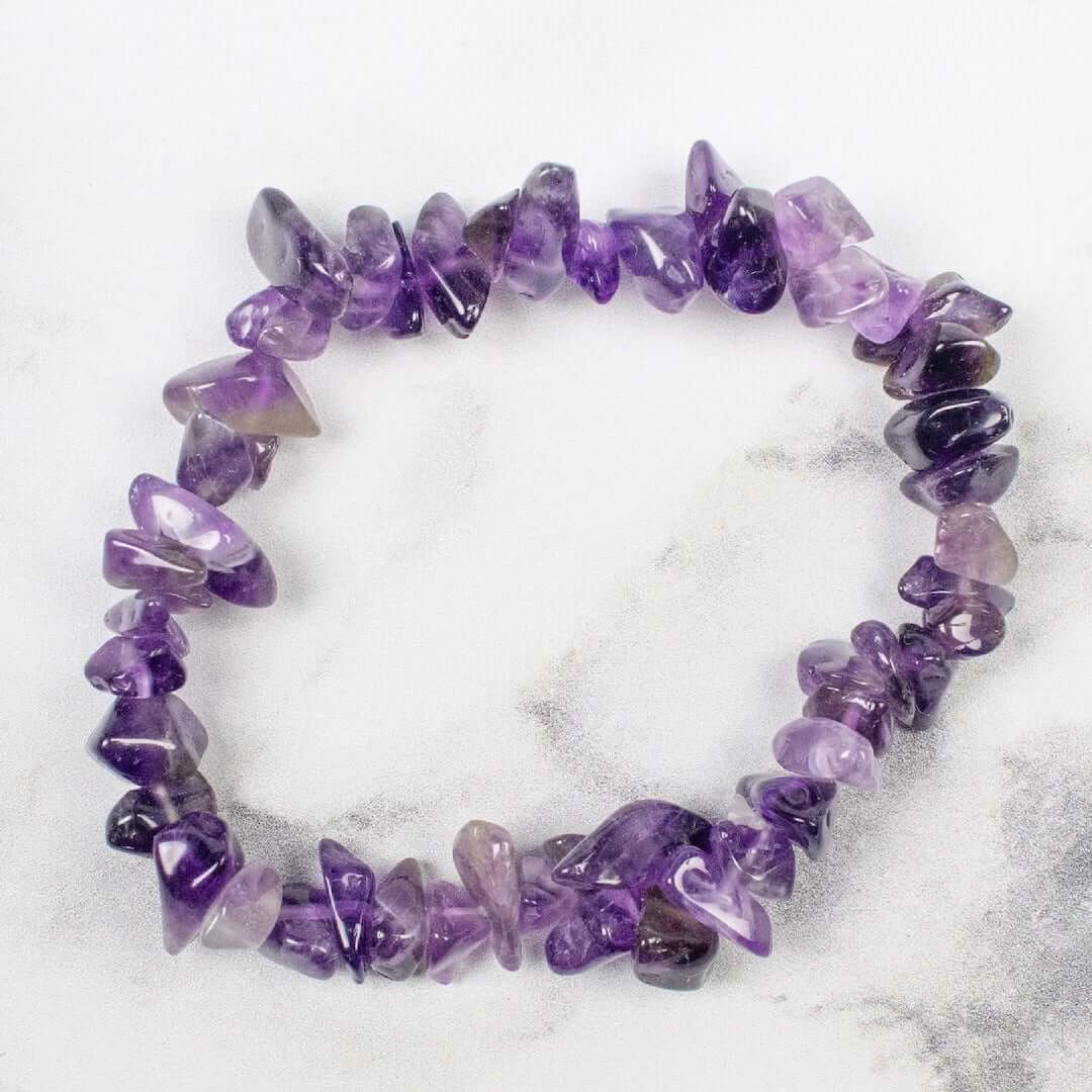 Bransoletka myga Chip Bracelet - Ametyst