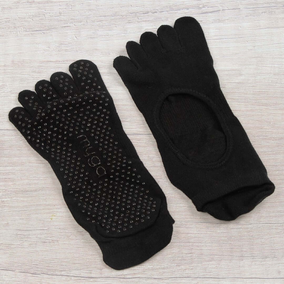 Antypoślizgowe skarpetki z palcami do jogi myga Yoga Toe Socks