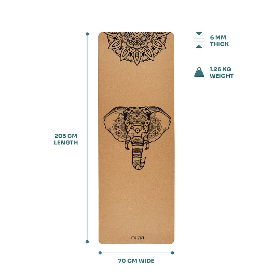 Mata do jogi myga - Elephant 6mm XL