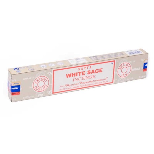 Kadzidło Satya White Sage - Biała Szałwia