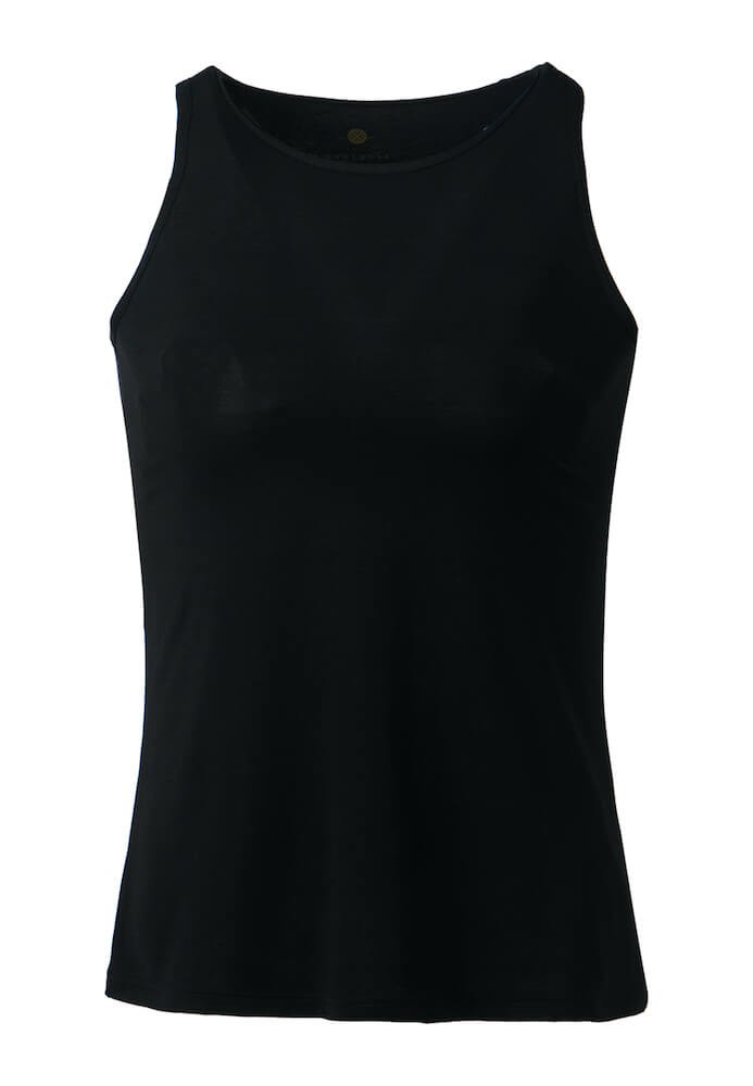 Koszulka do jogi Athlecia Mota Slub Top - czarny