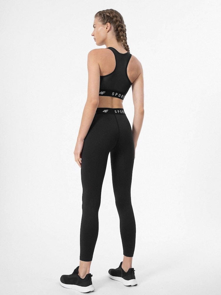 Legginsy do jogi 4F - czarny