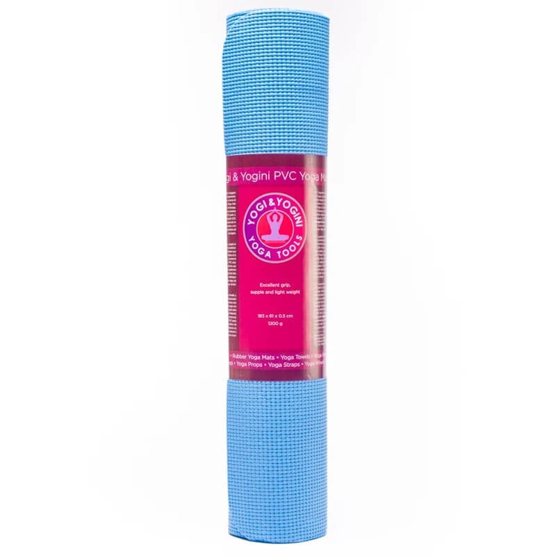 Mata do jogi Yogi Yogini 5mm - niebieski