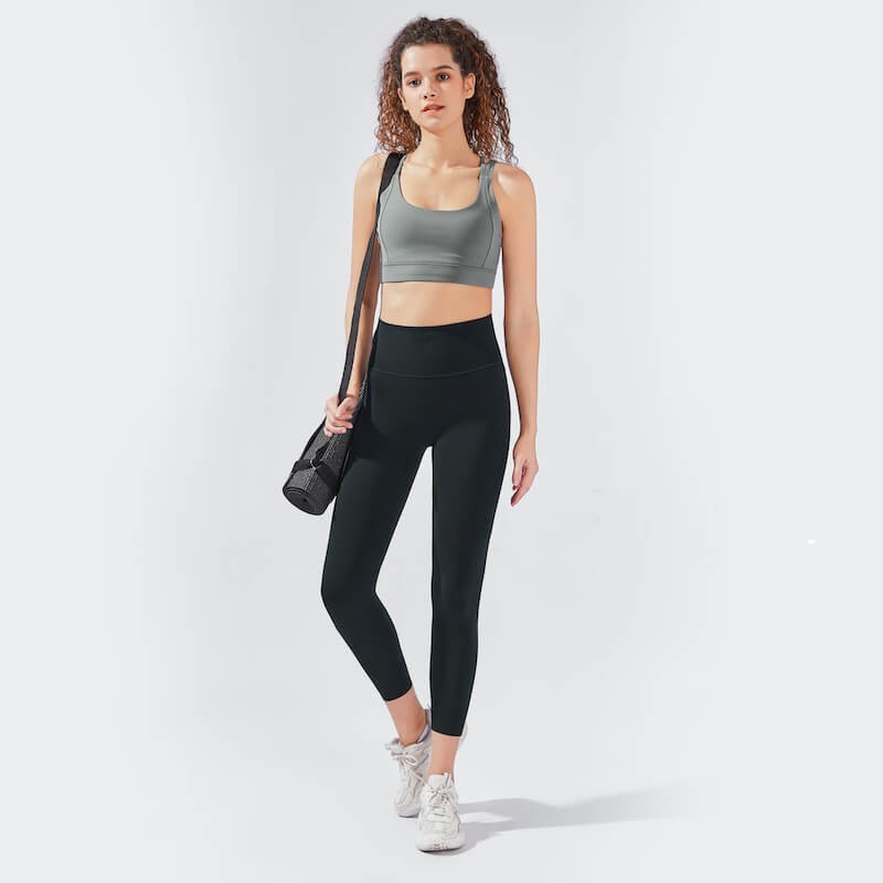 Legginsy myga Yula High-Waisted 7/8 - Black