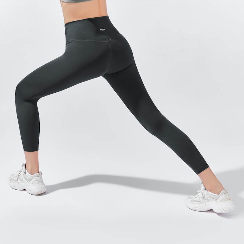 Legginsy myga Yula High-Waisted 7/8 - Black