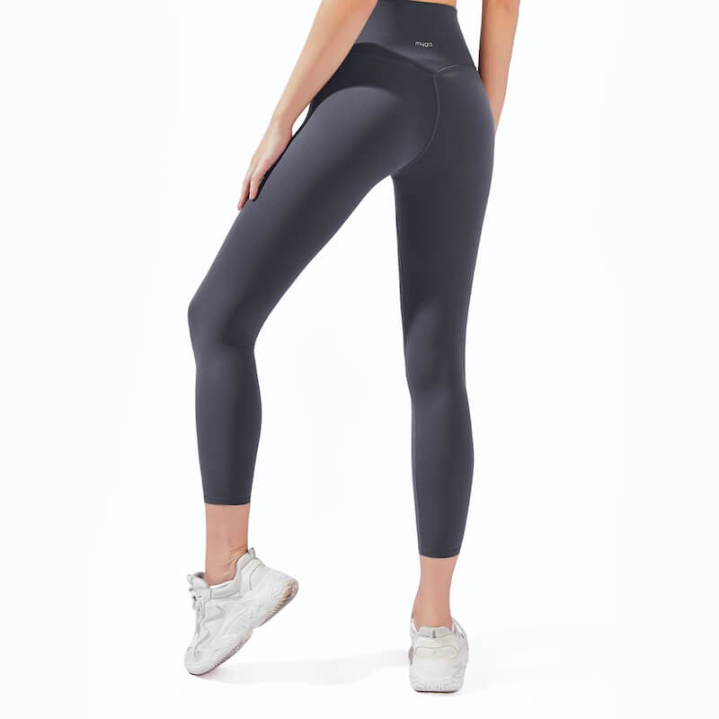 Legginsy myga Yula High-Waisted 7/8 - Grey