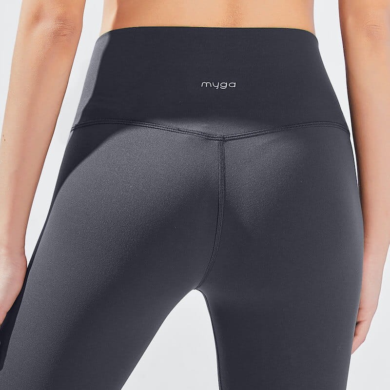 Legginsy myga Yula High-Waisted 7/8 - Grey