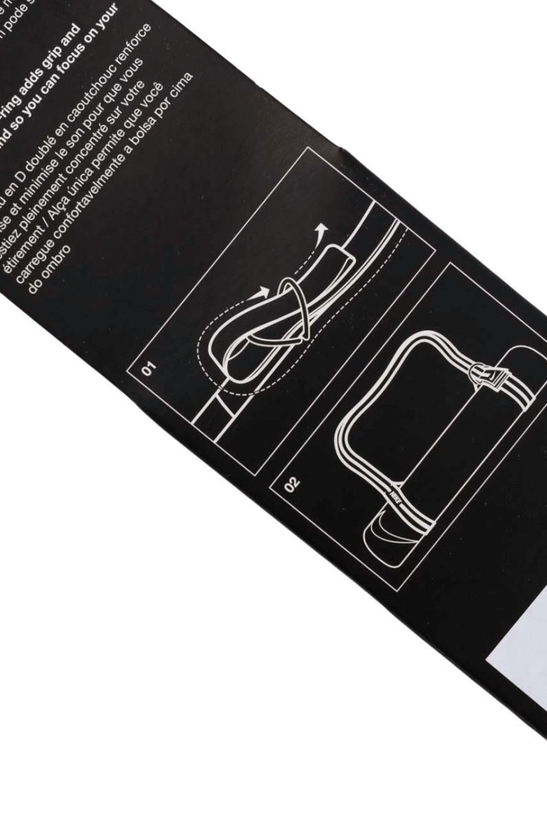 Pasek do jogi Nike 2 in 1 Strap - czarny