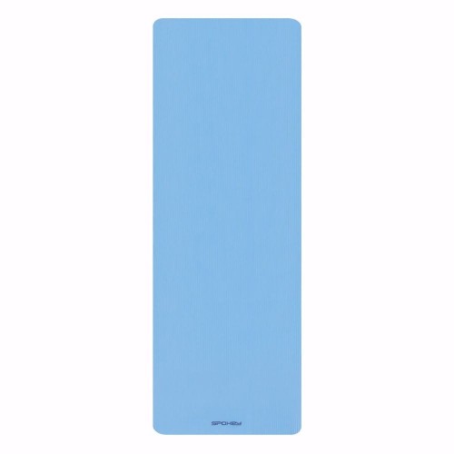 Mata do ćwiczeń fitness Spokey Softmat 1cm - błękitny