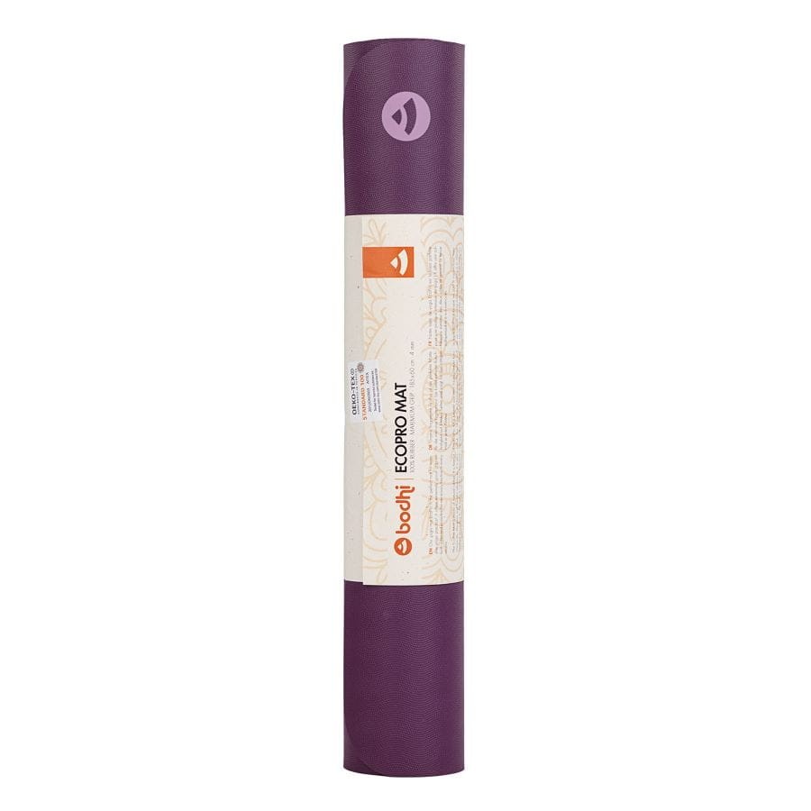 Kauczukowa mata do jogi Bodhi EcoPro 4mm - fioletowy