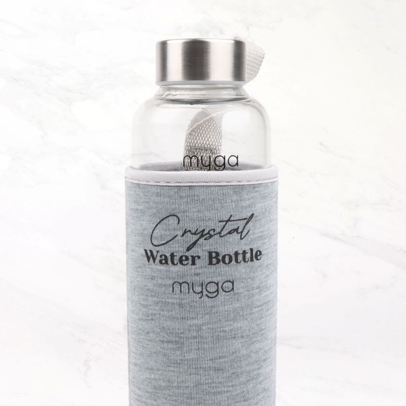 Szklana butelka na wodę myga tygrysie oko 500ml