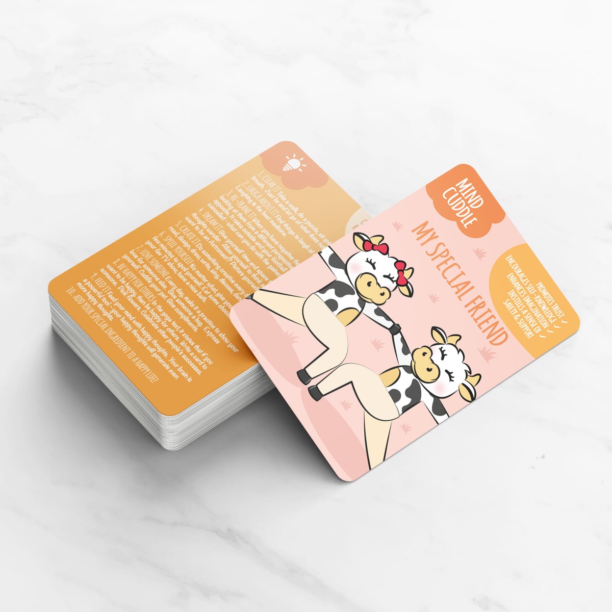 Karty do jogi dla dzieci Kids Yoga Card