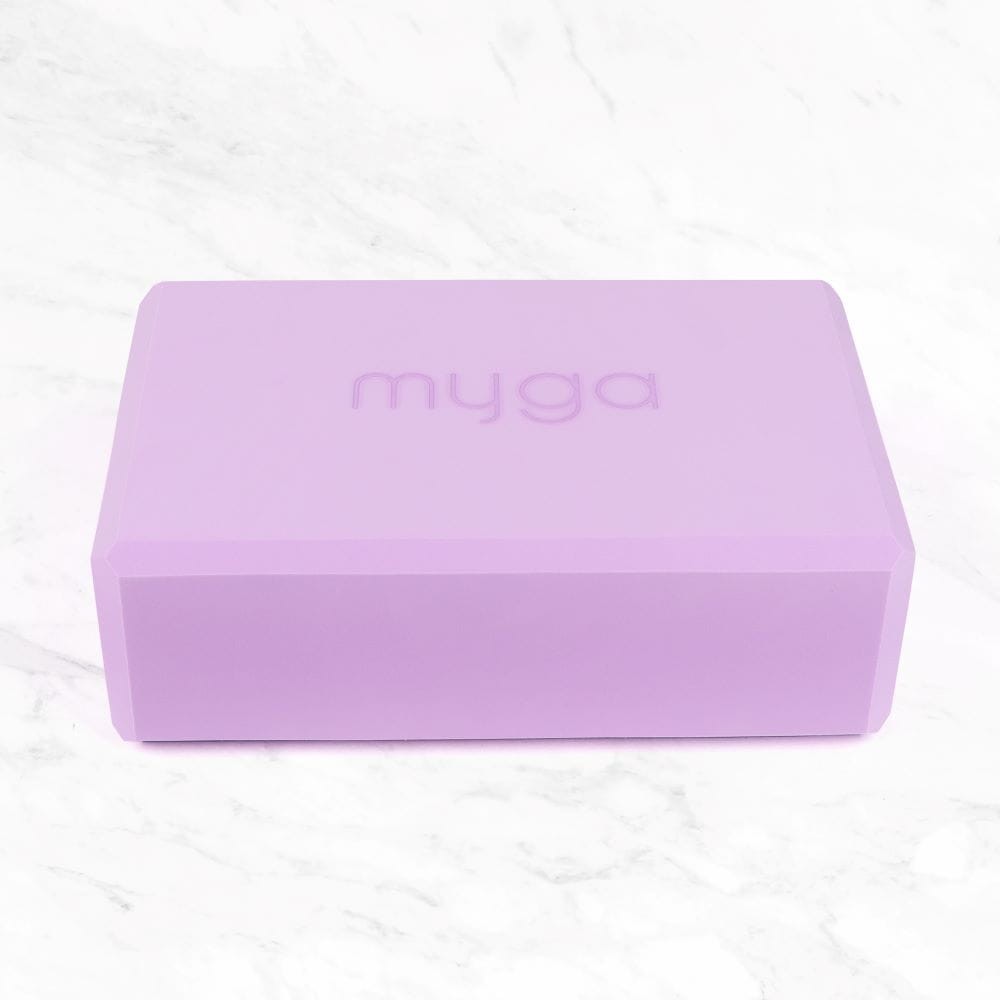 Zestaw do jogi myga Chakra Yoga Set: mata, klocek, pasek
