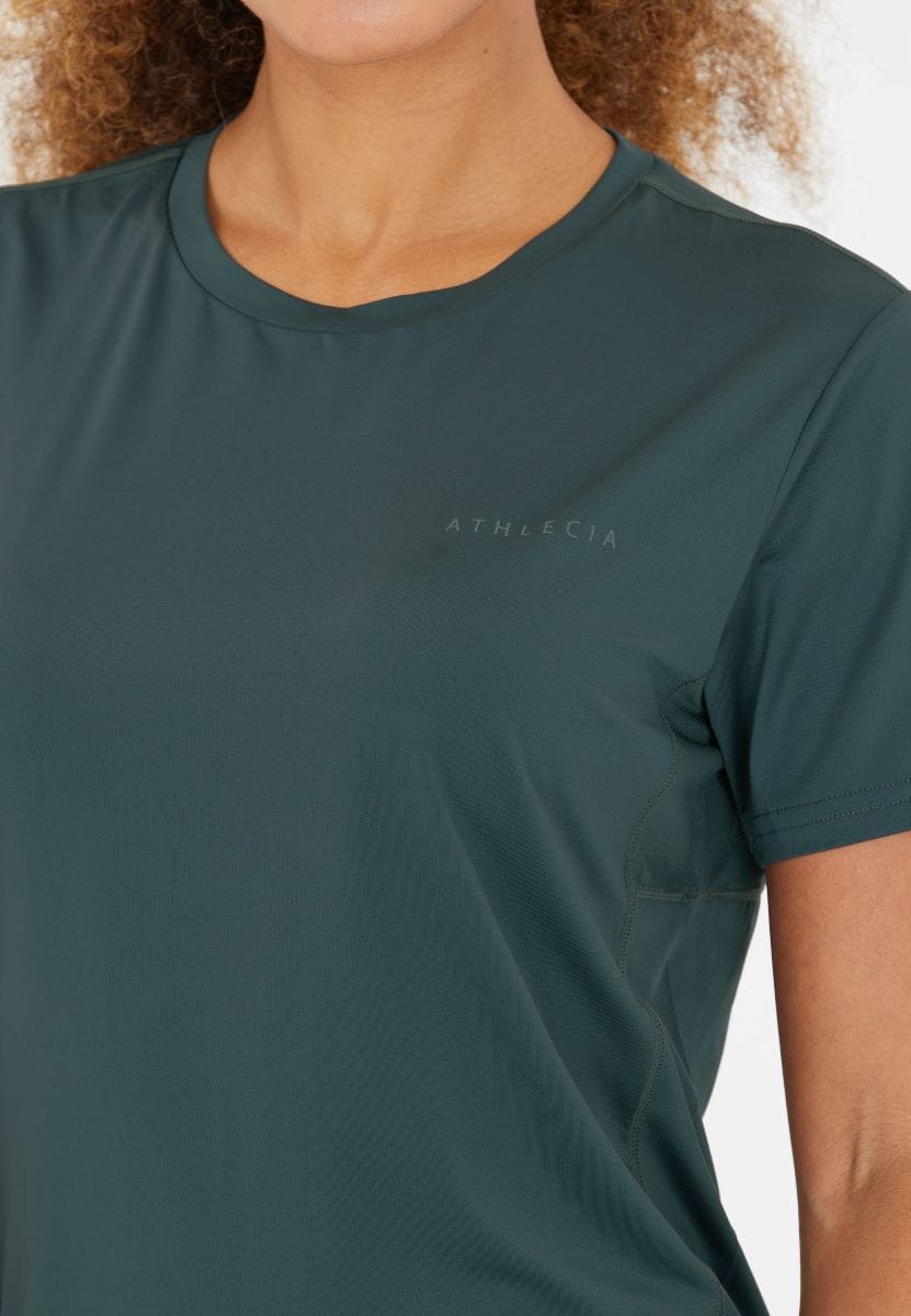 Koszulka do jogi Athlecia Unicorn - antracyt